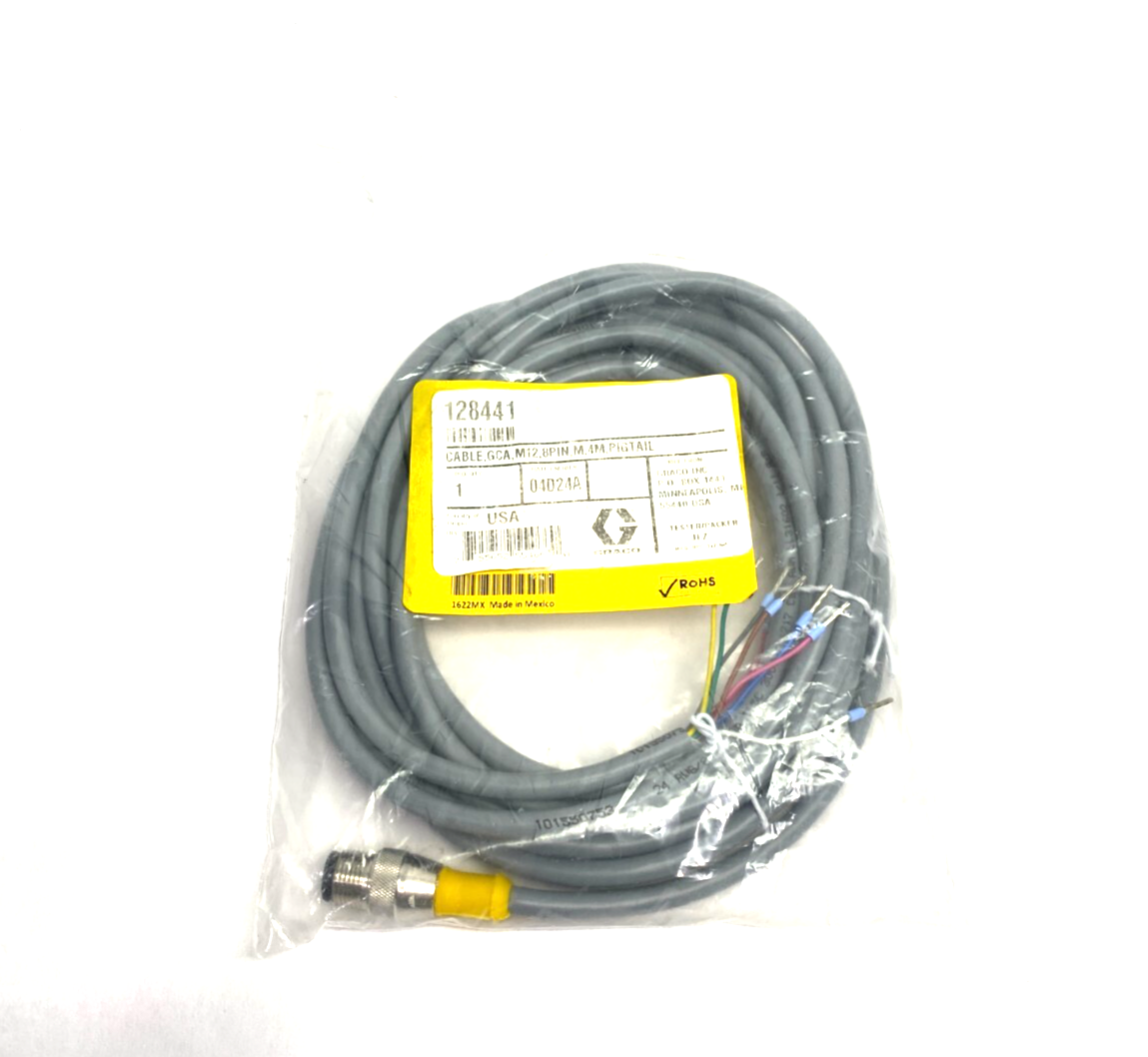 Turck RS 8T-4/S113 Eurofast Single Ended Cordset M12 8-Pin to Pigtail U-84181 - Maverick Industrial Sales