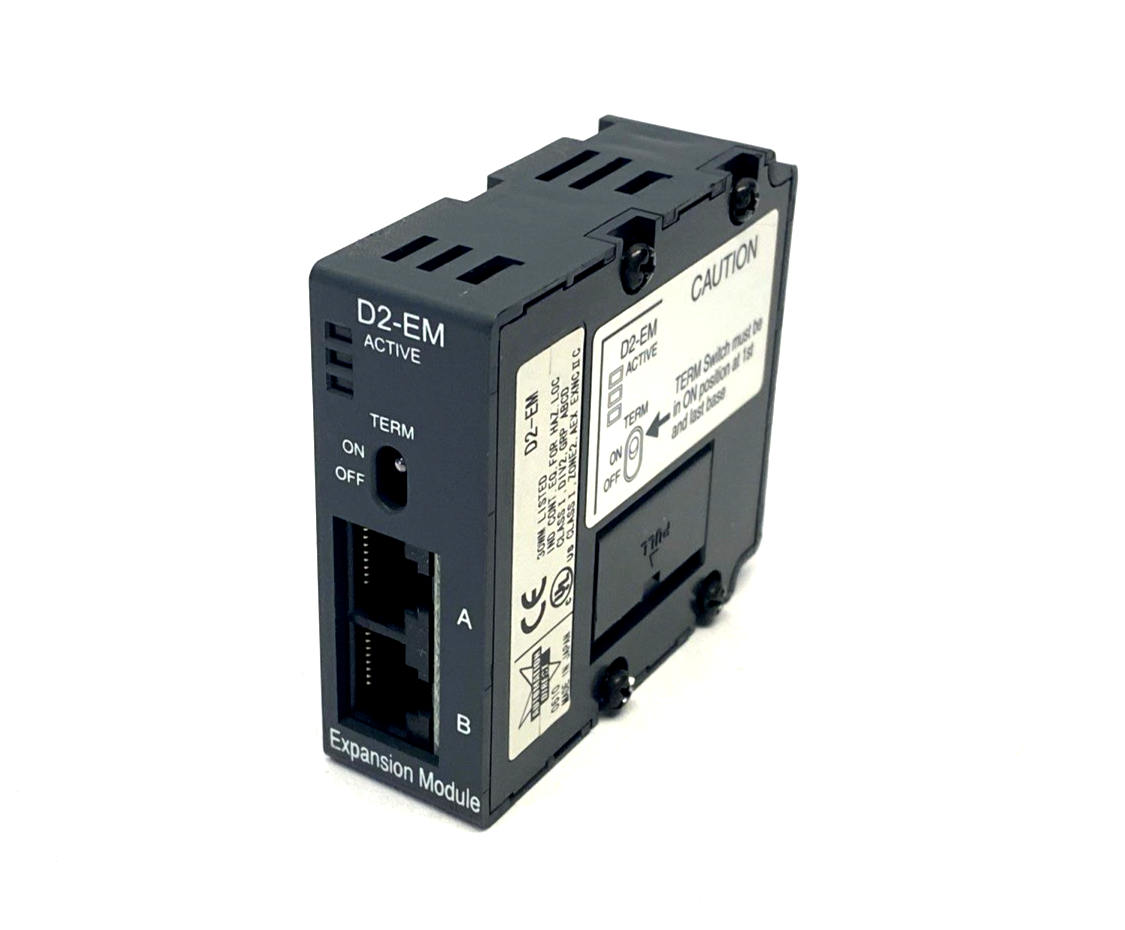 D2-EM | Automation Direct DirectLOGIC DL205 Local I/O Expansion Module - Used - Maverick Industrial Sales