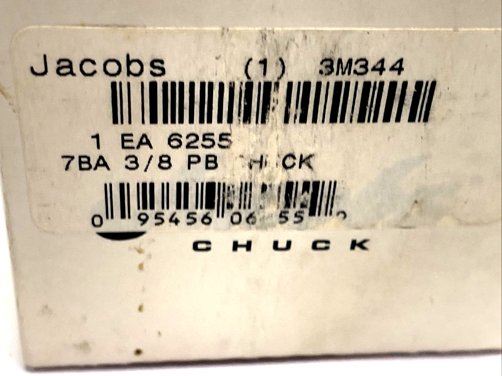 7BA 3/8 PB | Jacobs Drill Chuck, 0 - 1/4" 0 - 6.5mm Cap. 3/8"-24 Mounting 6255 - New – Open Box - Maverick Industrial Sales