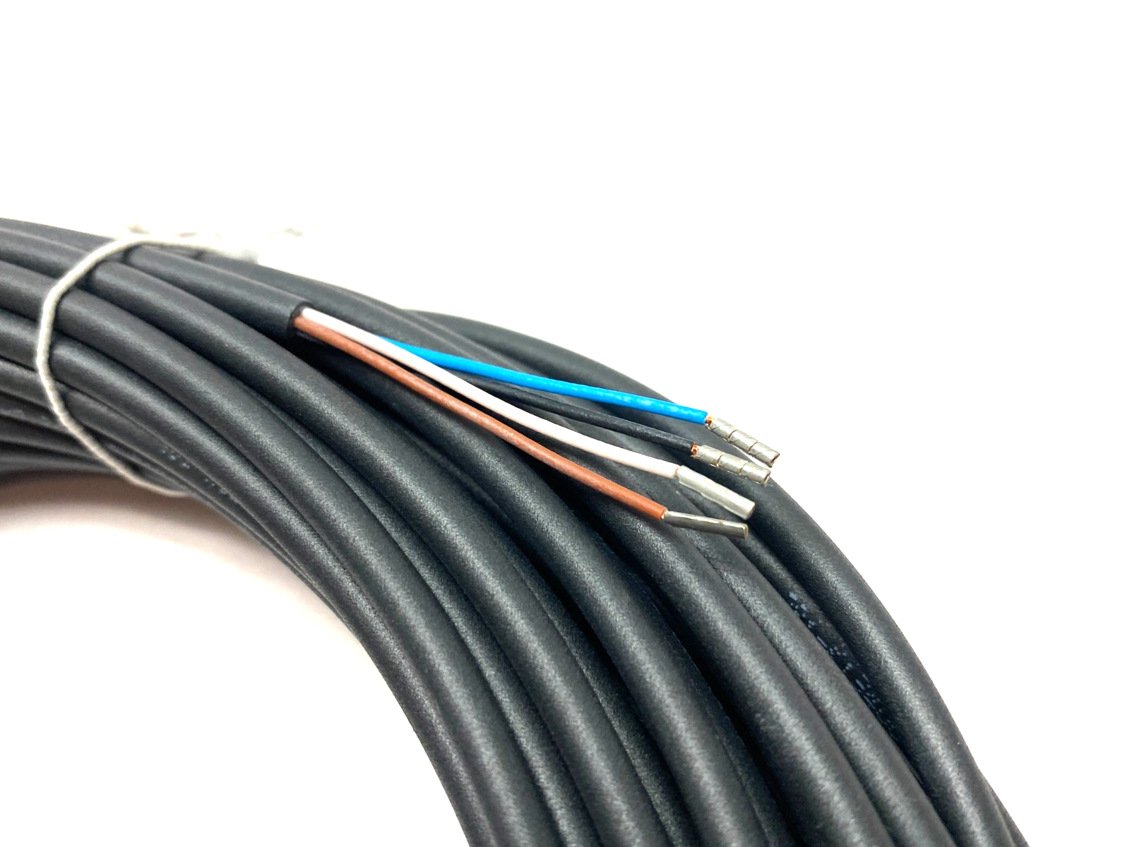 Beckhoff ZK2020-3200-0200 Single Ended Power Cable M8 4-Pin to Leads, 20m Length - Maverick Industrial Sales