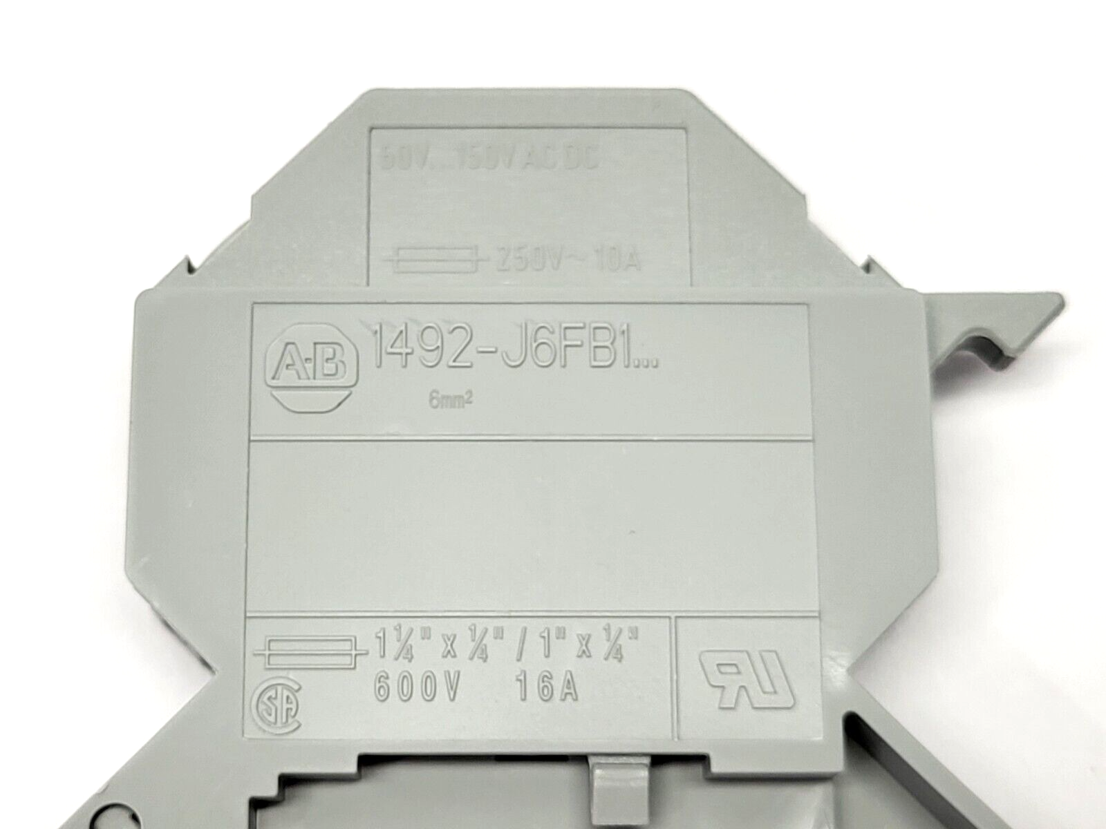 Allen Bradley 1492-J6FB1120 Ser. A Terminal Block 600V 16A - Maverick Industrial Sales