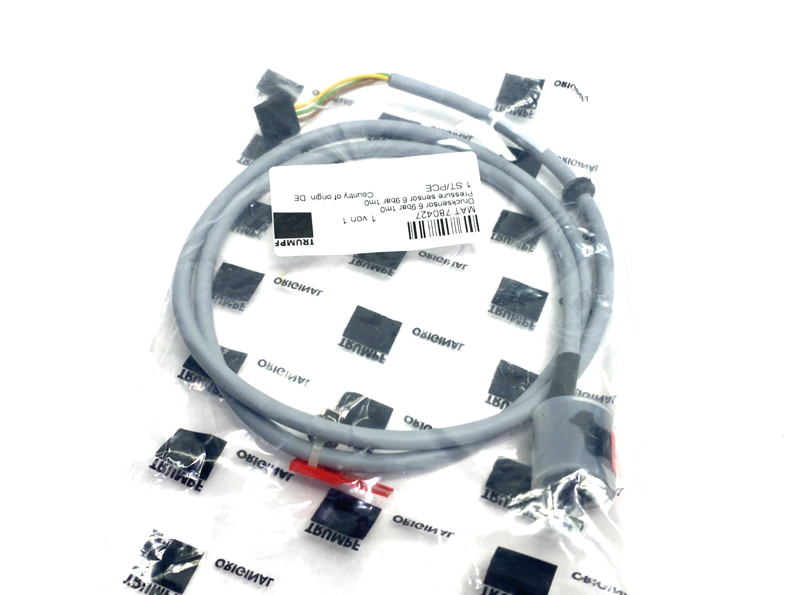 780427 | Trumpf Pressure Sensor 6.9bar 1m0 - New - Maverick Industrial Sales