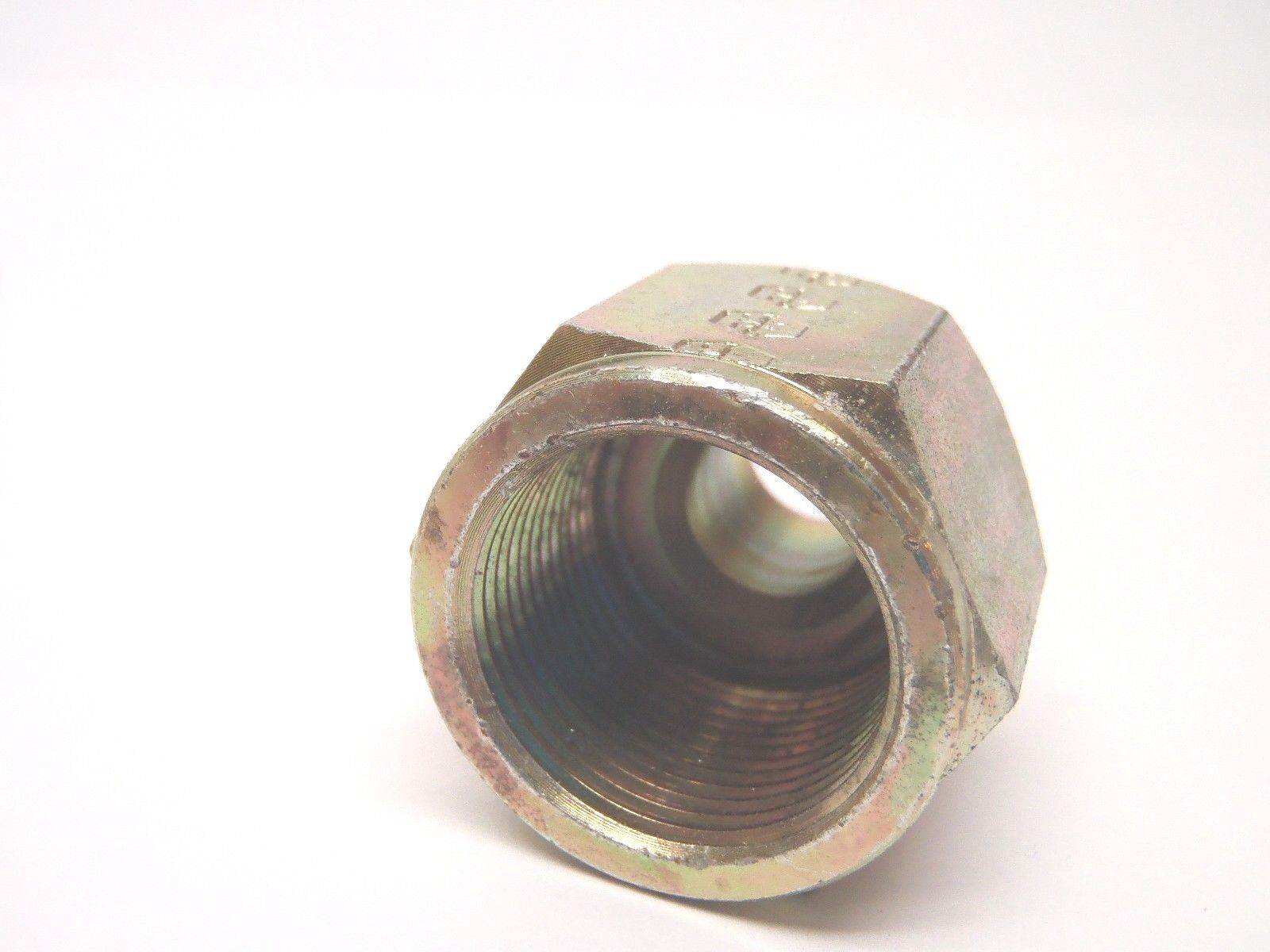 Weatherhead 108-10578 Threaded Brass Fuel Nut 23 - Maverick Industrial Sales