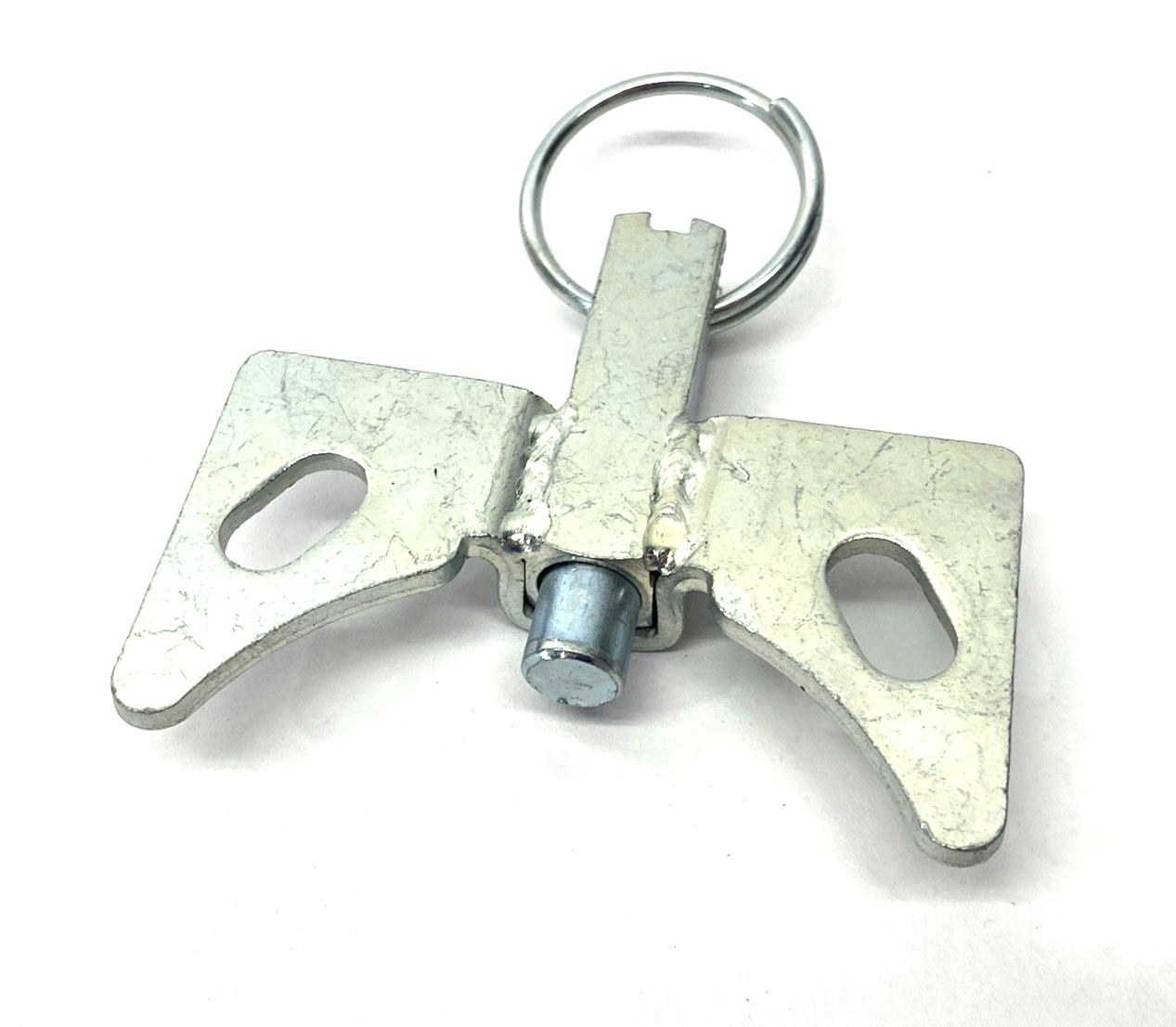 Directional Caster Wheel Locking Bracket, Pin Operated - Maverick Industrial Sales