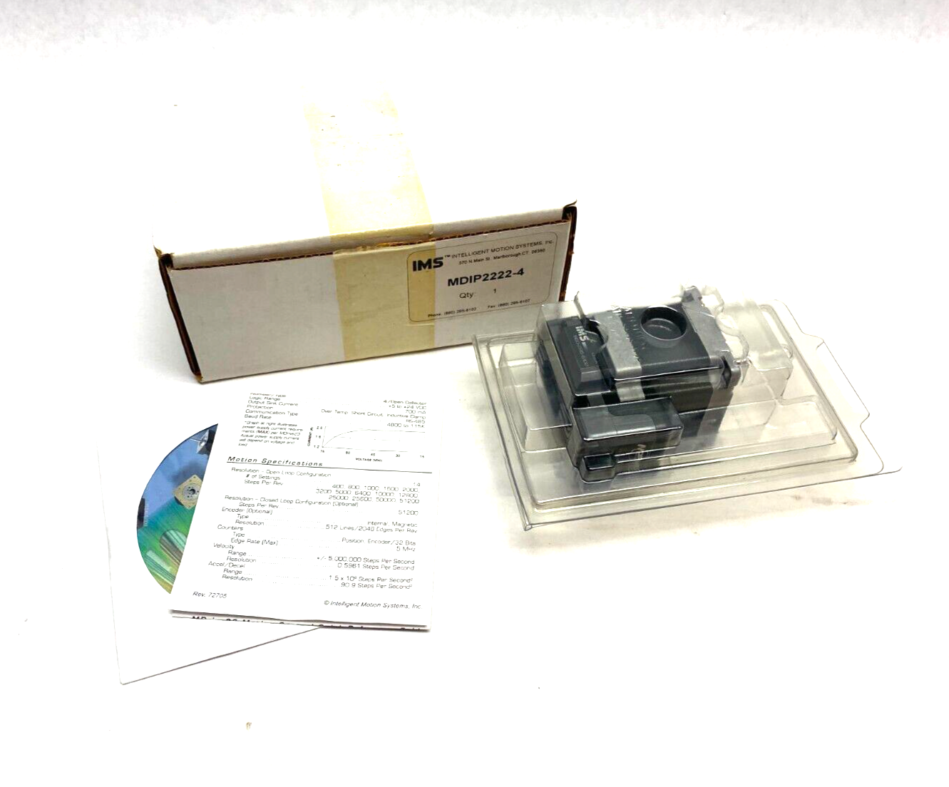 IMS Intelligent Motion Systems MDIP2222-4 MDrive23 Step Motor - Maverick Industrial Sales
