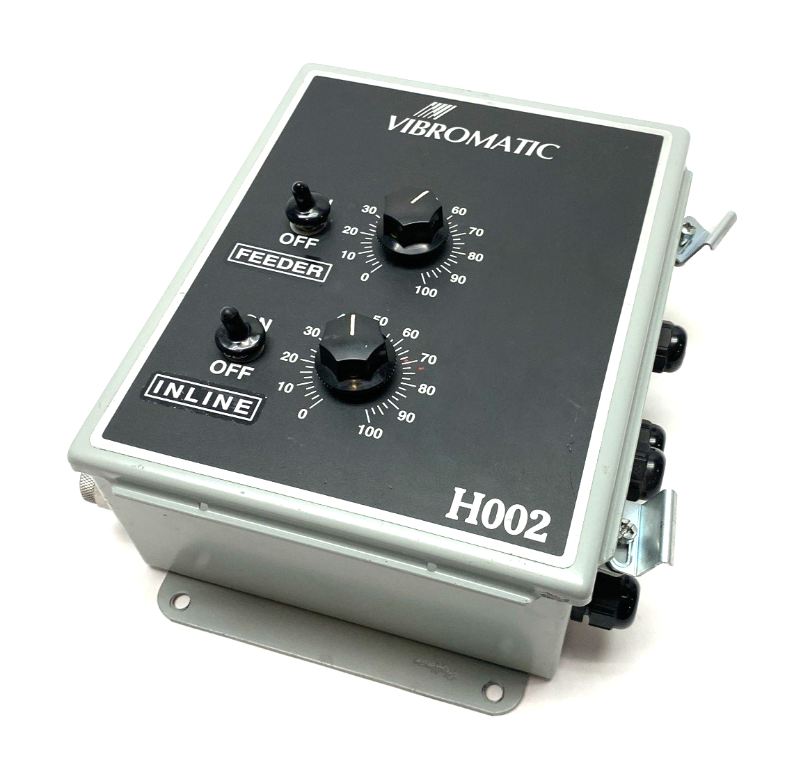 H002 | Vibromatic Incline/Feeder Controller for Vibrating Bowl Feeder, Adjustable - Used - Maverick Industrial Sales