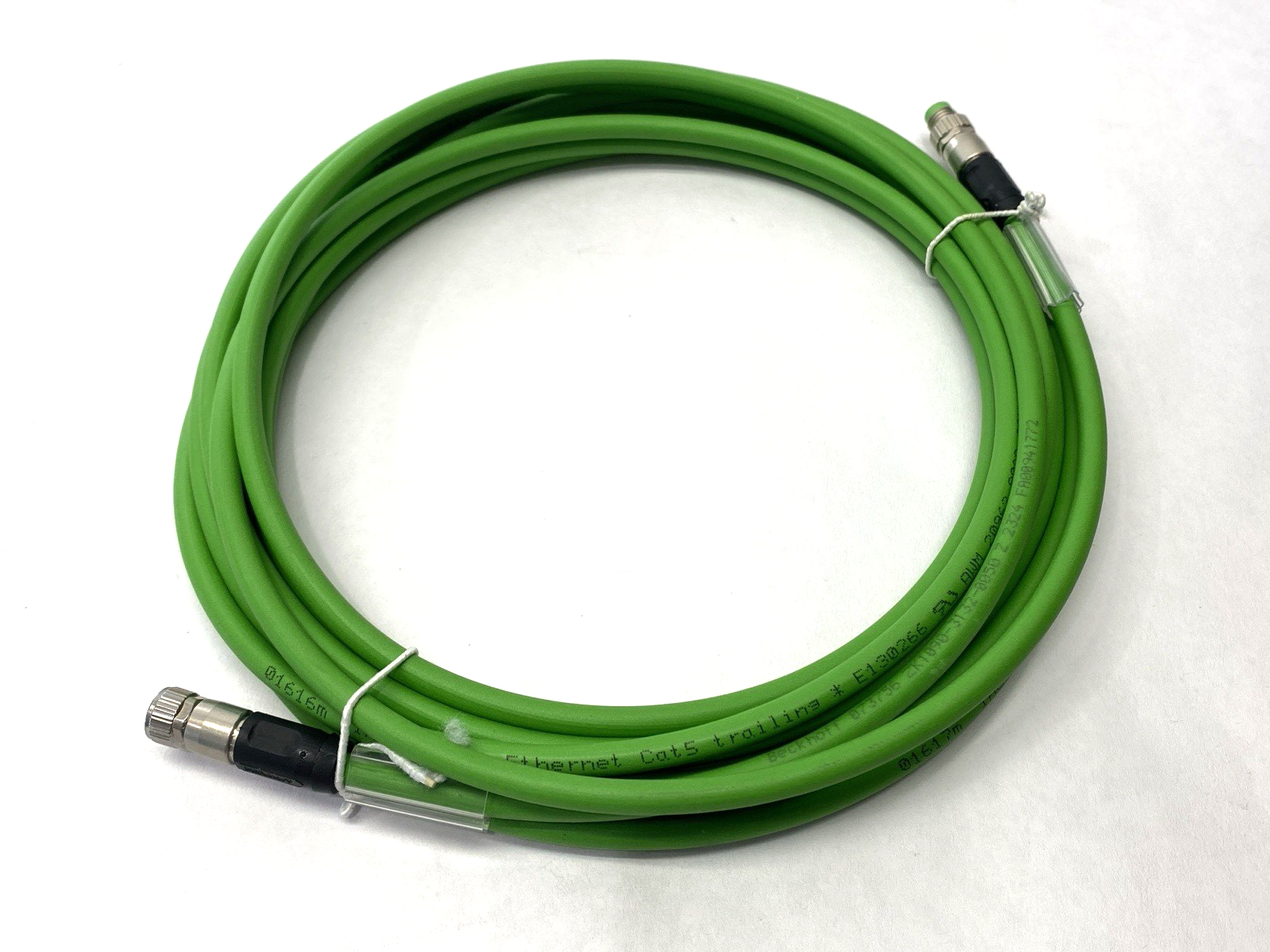 Beckhoff ZK1090-3132-0050 Double-Ended EtherCAT Cordset M8 Male to Female - Maverick Industrial Sales