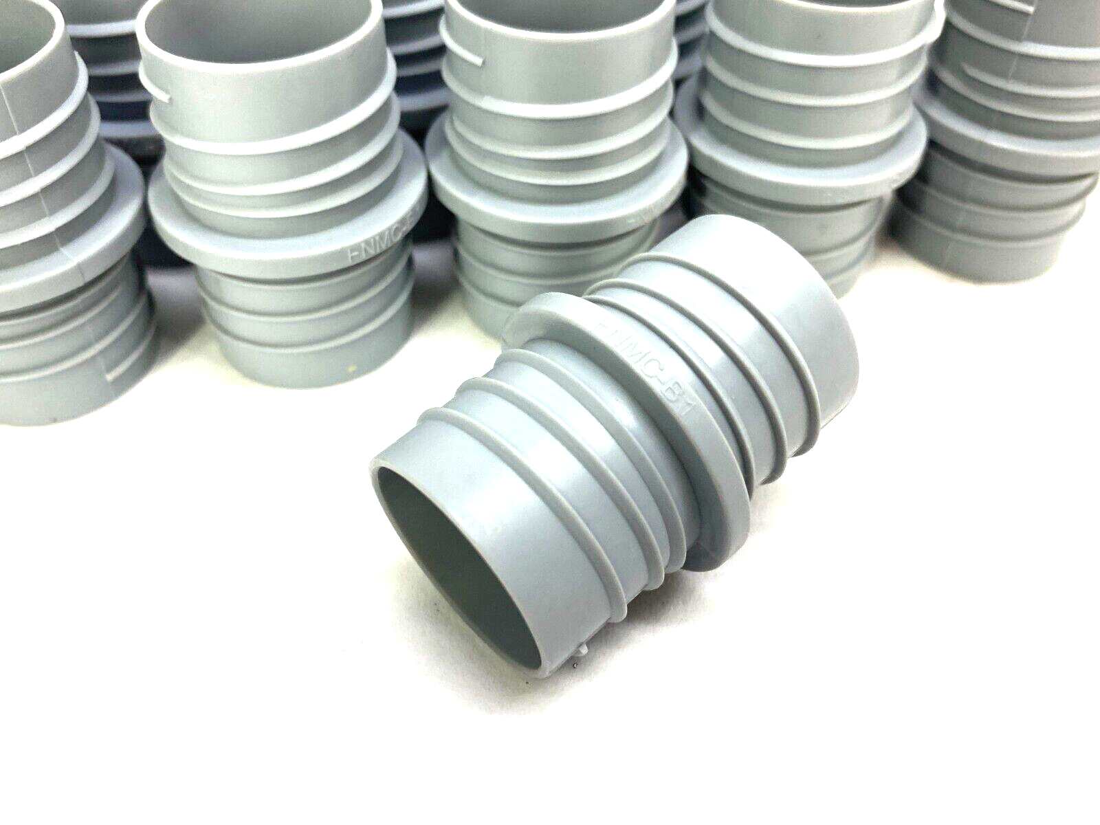 9106K92 Flexible Conduit Twist-In Male Connector 3/4" Gray Plastic LOT OF 10 - Maverick Industrial Sales