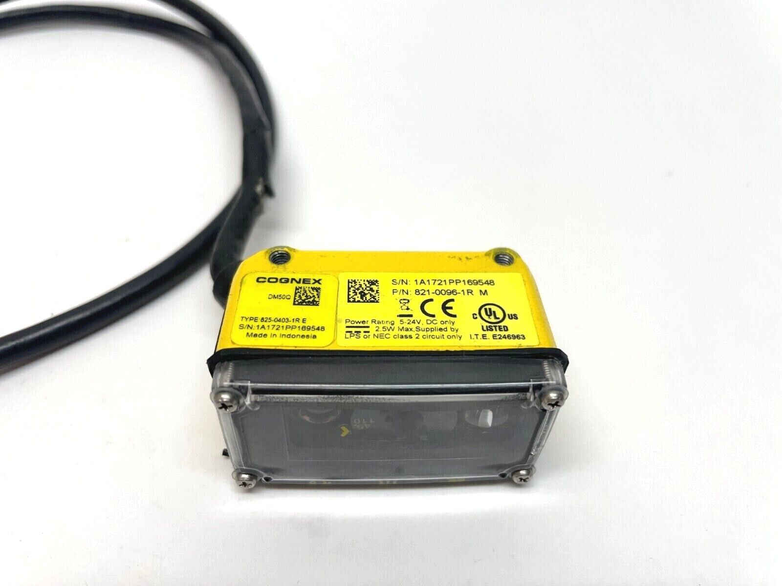 Cognex DM50Q Dataman Barcode Scanner Reader, 821-0096-1R M 825-0403-1R E - Maverick Industrial Sales