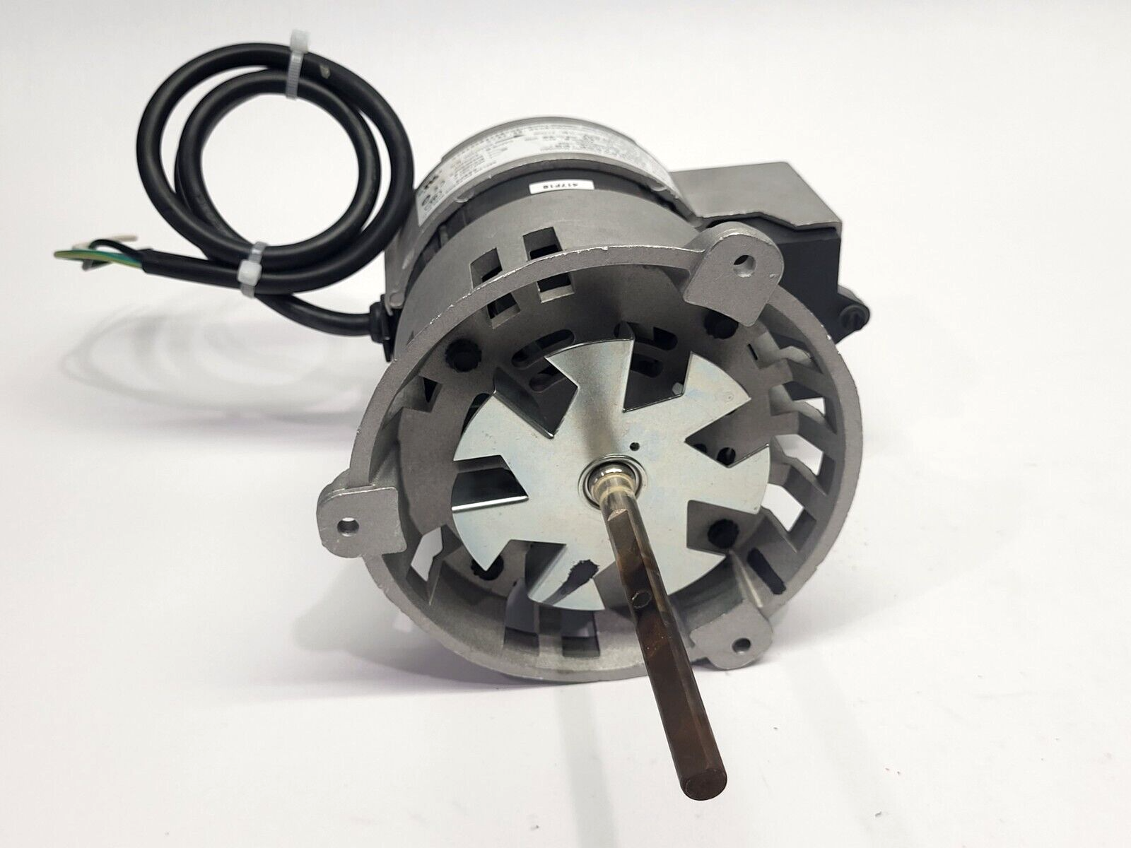 Nidec K41MYABK-1036 Permanent Split Capacitor Motor NO BLOWER BLADES - Maverick Industrial Sales