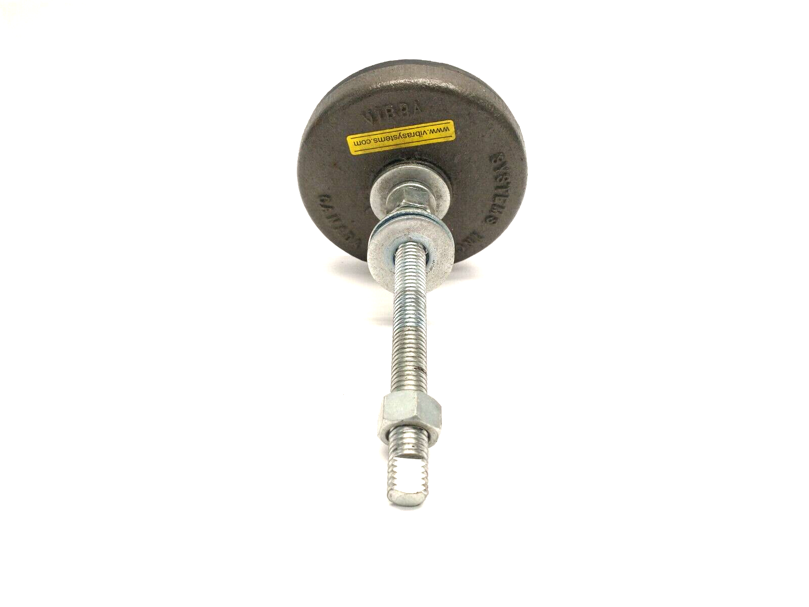VibraSystems VMT-1000 Antivibration Leveling Mount, 4" Diameter 1/2-13 UNC x 6" - Maverick Industrial Sales