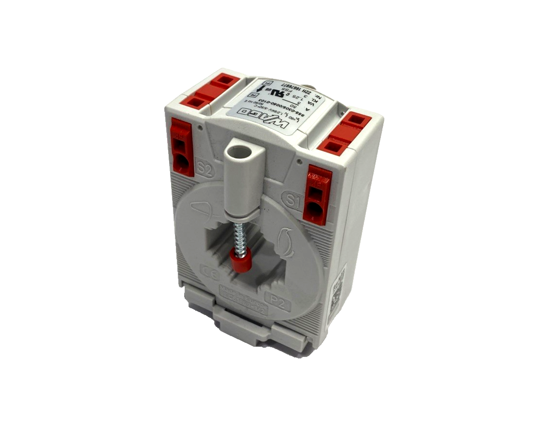 Wago 855-305/050-103 Plug-In Current Transformer 50A / 5A 855-0305/0050-0103 - Maverick Industrial Sales
