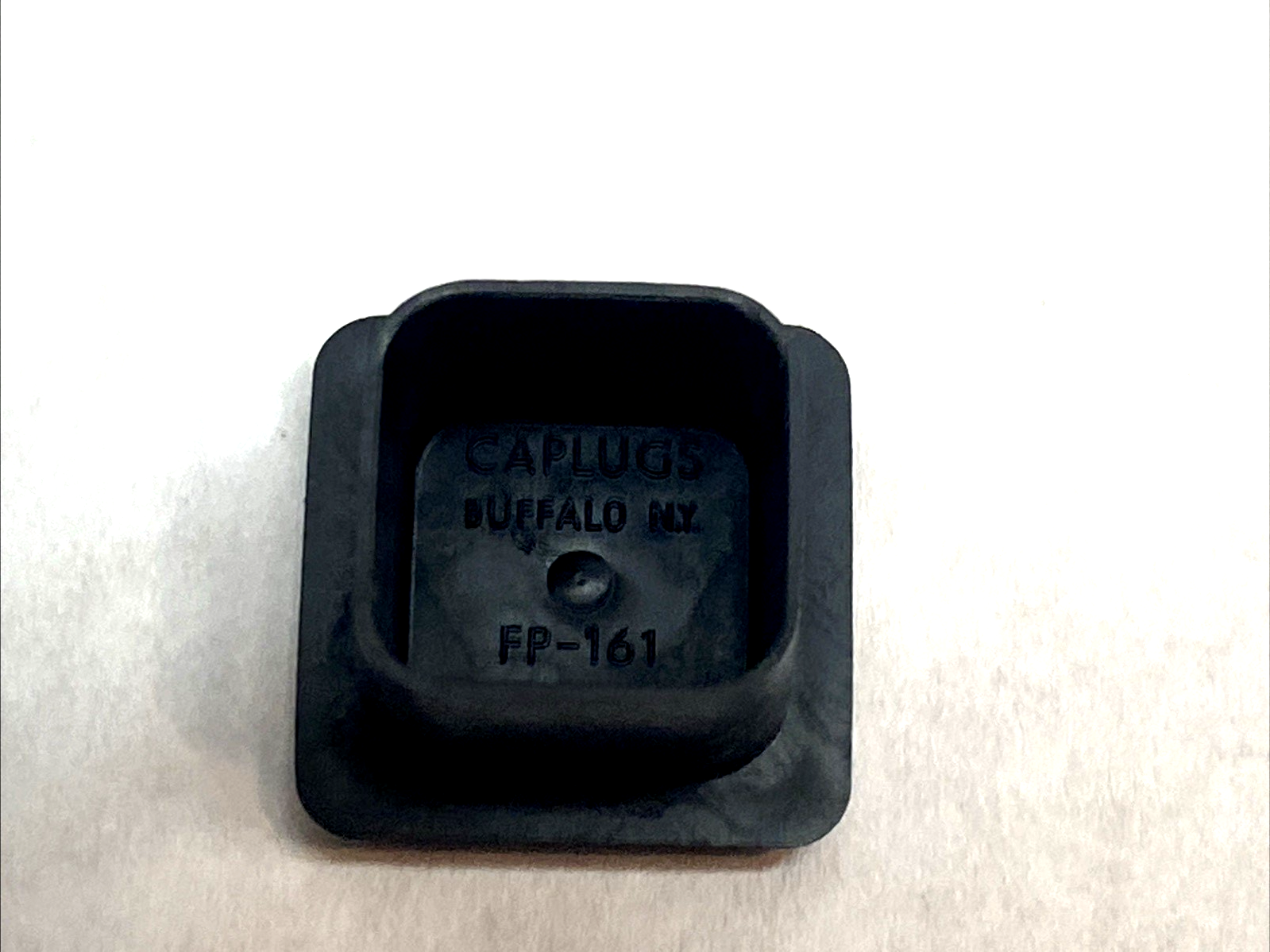 FP-161 | Caplugs Square Tube Finishing Plug Black LOT OF 10 - New – Open box - Maverick Industrial Sales