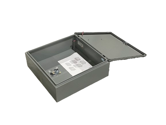 CSD20206 | Hoffman nVent Single Door Enclosure, Gray Steel, 20 x 20 x 6", 77340 - New – Open box - Maverick Industrial Sales
