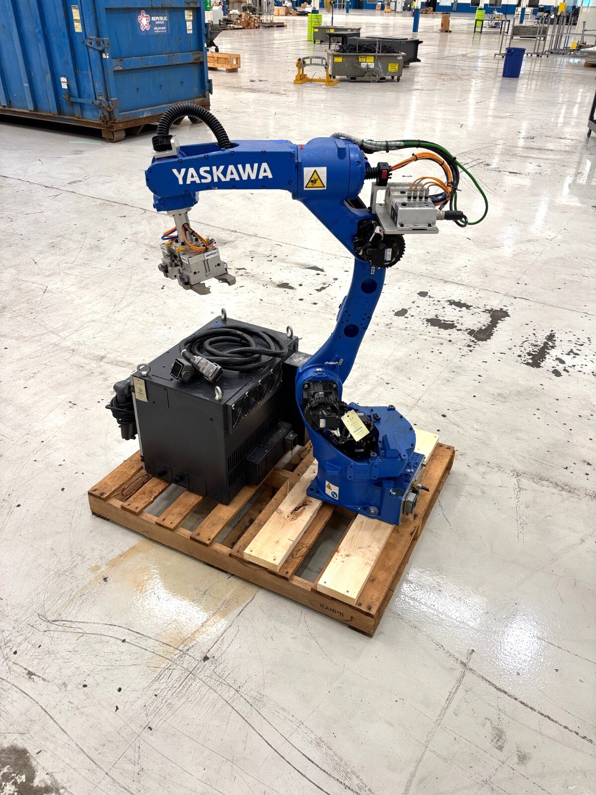 Yaskawa YR-1-06VXH12-A00 Robot System, YRC1000/GP12 Controller ERAR-1000, 2017 - Maverick Industrial Sales