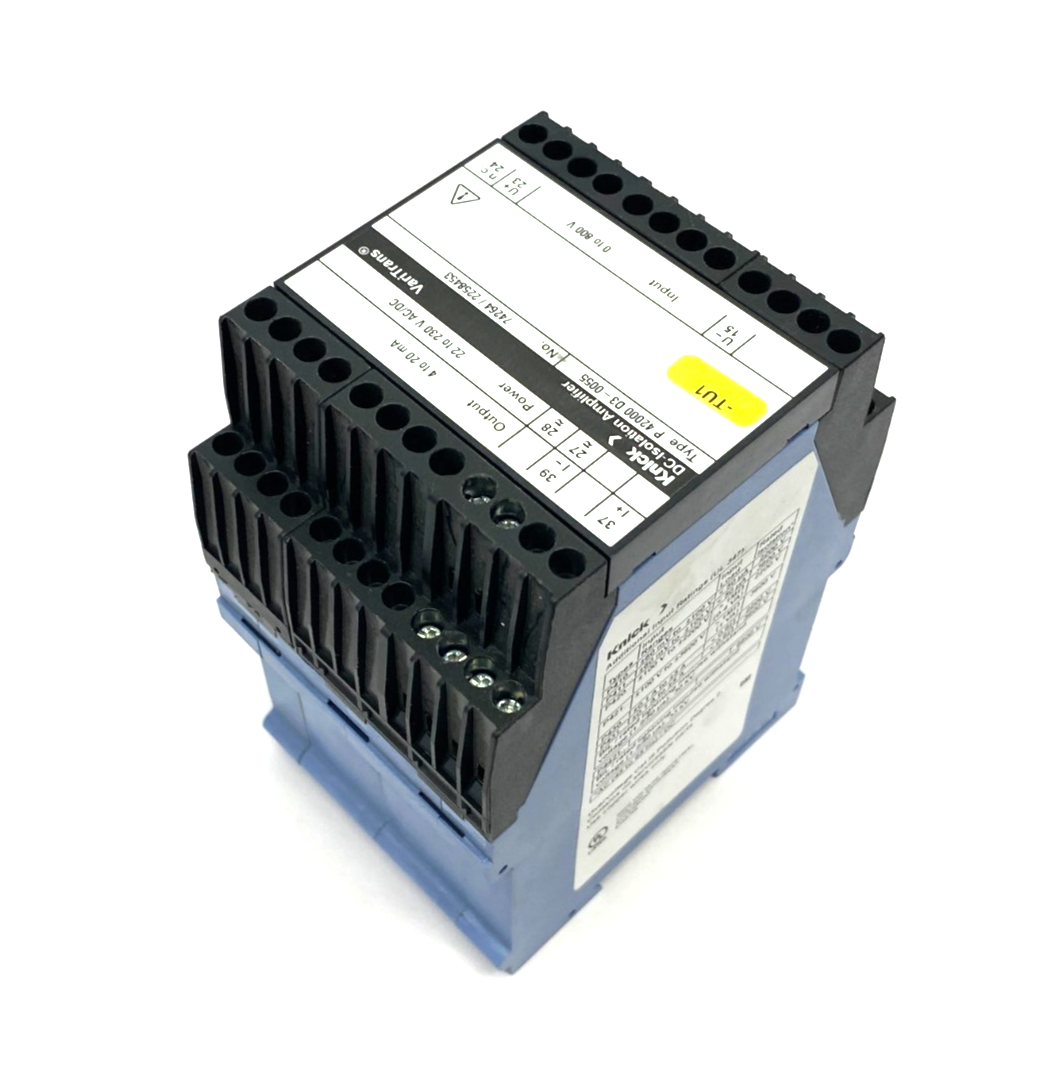 Knick P42000 D3-0055 VariTrans DC-Isolation Amplifier 74264/2258453 - Maverick Industrial Sales