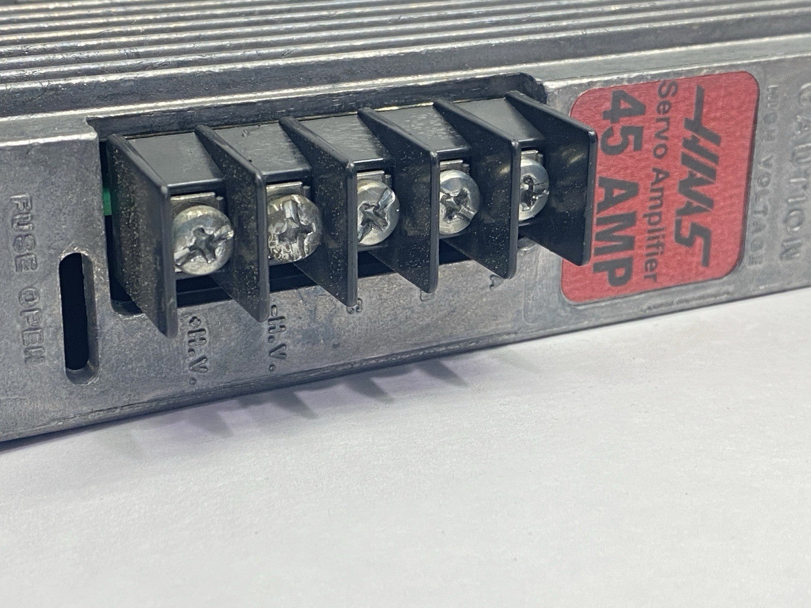 14-1752B | HAAS Rev A Servo Amplifier 45 Amp W12138 - For parts or not working - Maverick Industrial Sales
