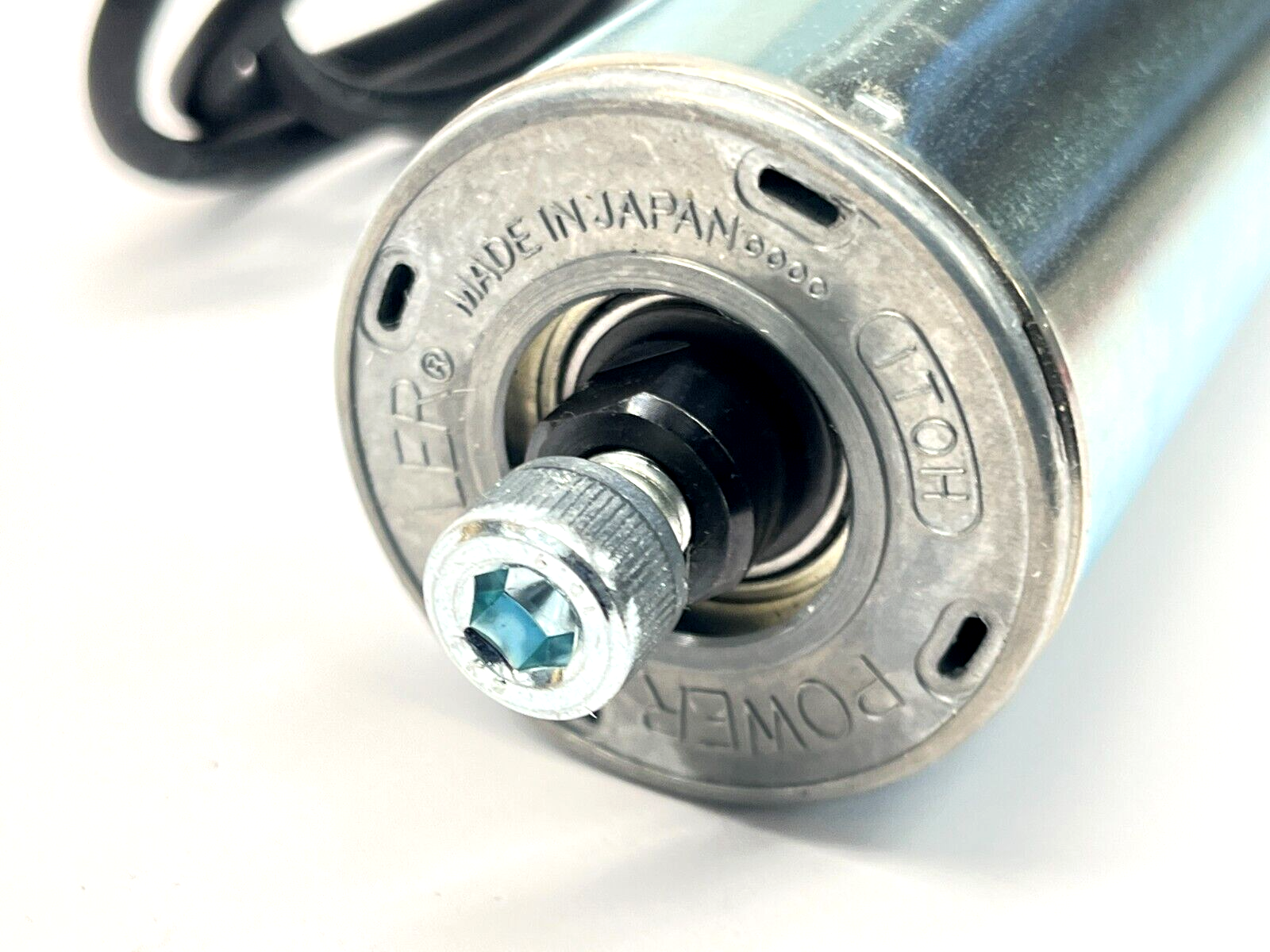 Itoh Denki PM486FE-60-279-D-024-JG-C150 Powered Roller 1.9" Diameter 7/16" Axle - Maverick Industrial Sales