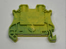 Schneider Electric NSYTRV42PE Ground Terminal Block Green/Yellow LOT OF 5 - Maverick Industrial Sales