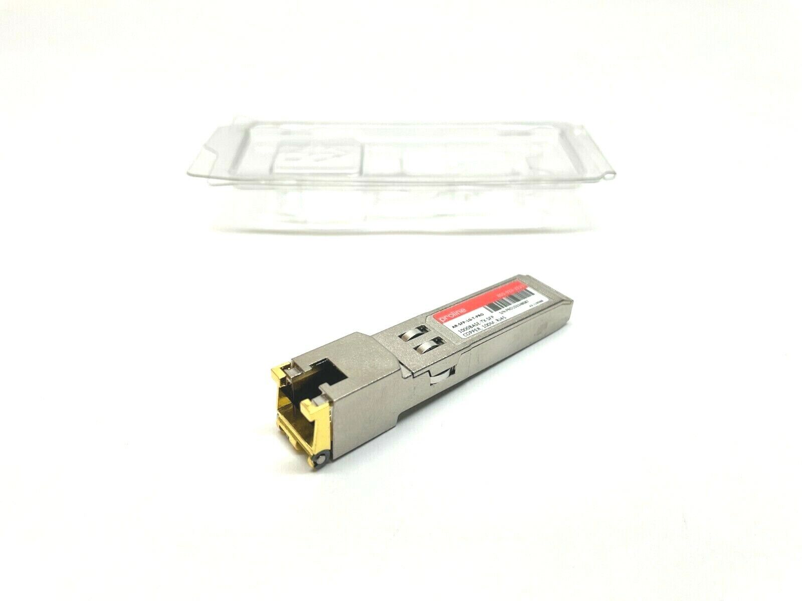 Proline AR-SFP-1G-T-PRO Transceiver, 1000Base-TX SFP Copper, 100M, RJ45 - Maverick Industrial Sales