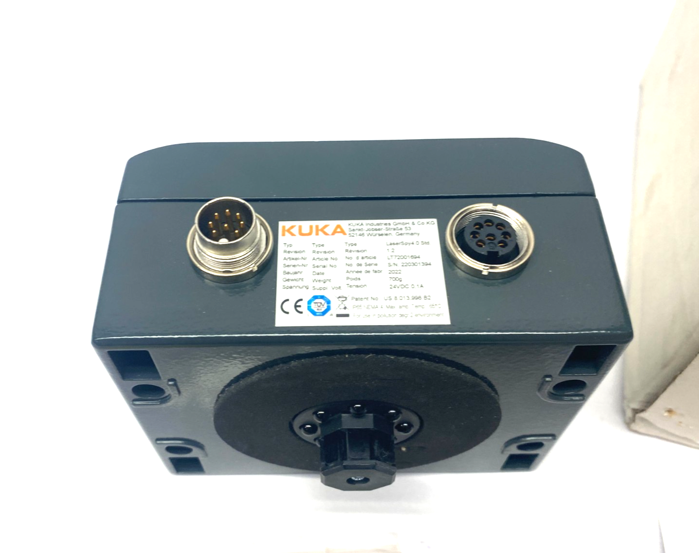 Kuka LT72001694 LaserSpy 4.0 Active Sensor for Laser Safety - Maverick Industrial Sales