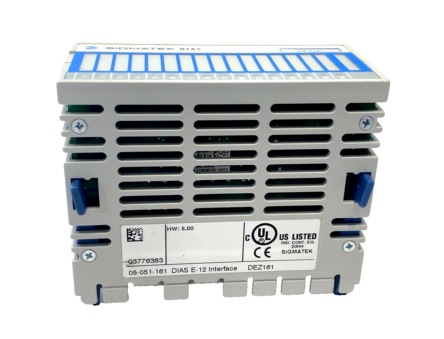 DEZ 161 | Sigmatek DIAS Interface, Digital Input Automation System 05-051-161 - Used - Maverick Industrial Sales