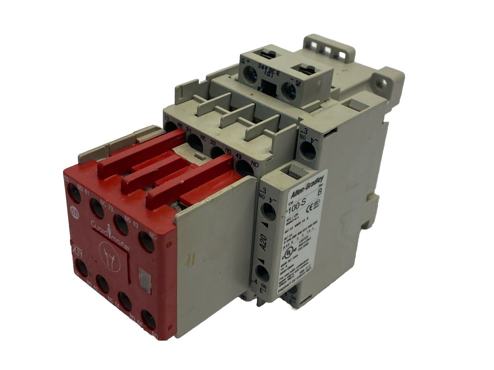 Allen Bradley 700S-CF620QJC Ser A Safety Control Relay w/ 100-S - Maverick Industrial Sales