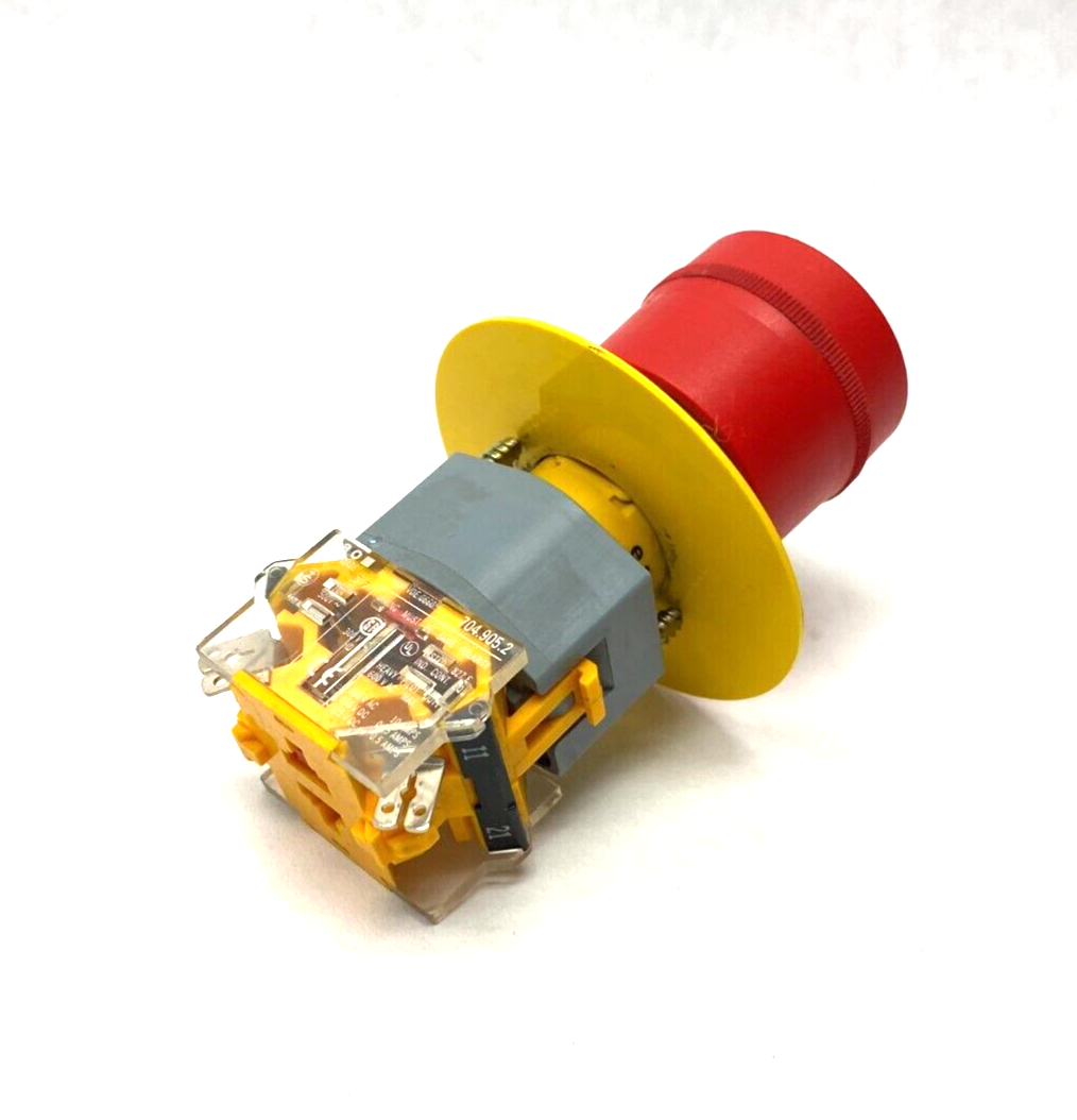 Eao 704.664.2 Emergency Stop Pushbutton Assembly Twist-Release 704.905.2 Contact - Maverick Industrial Sales