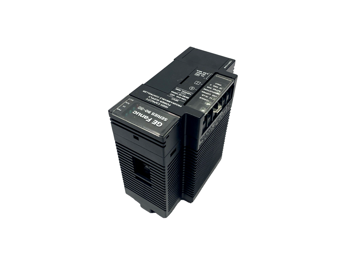 GE Fanuc IC693PWR330G PLC Power Supply 100-240VAC/125VDC 50W, 24VDC 0.8A - Maverick Industrial Sales
