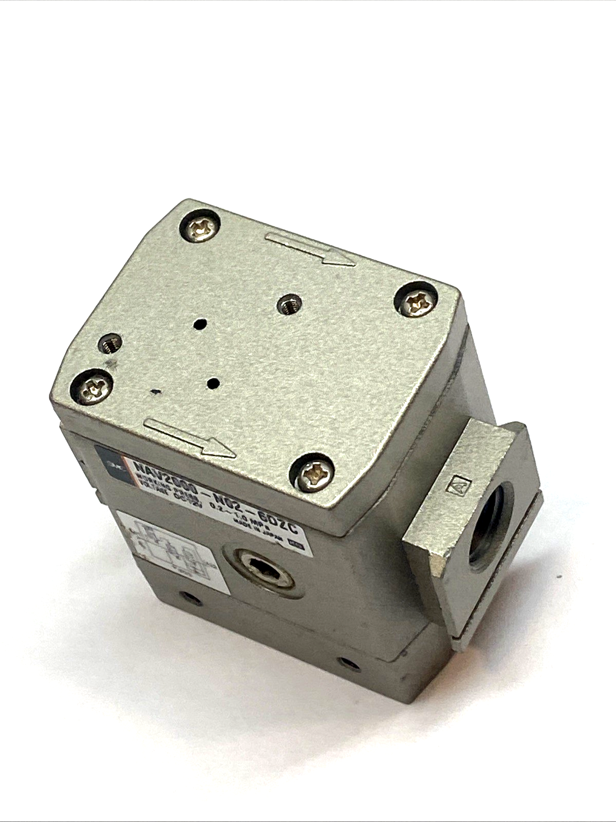 NAV2000-N02-6DZ | SMC Soft Start Pneumatic Valve 1/4 In Port 0.2–1.0 Mpa - Used - Maverick Industrial Sales