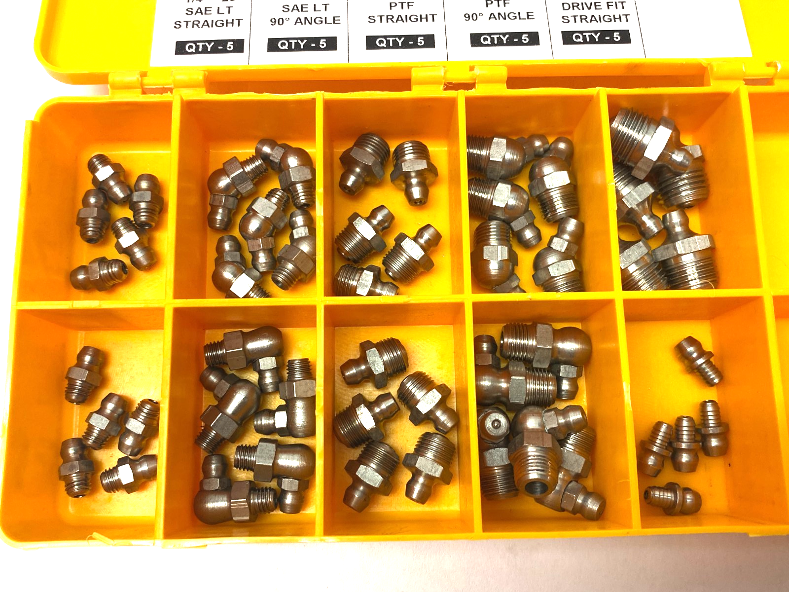 Westward 52PA22 Fractional Grease Fitting Kit 50 PCS - Maverick Industrial Sales