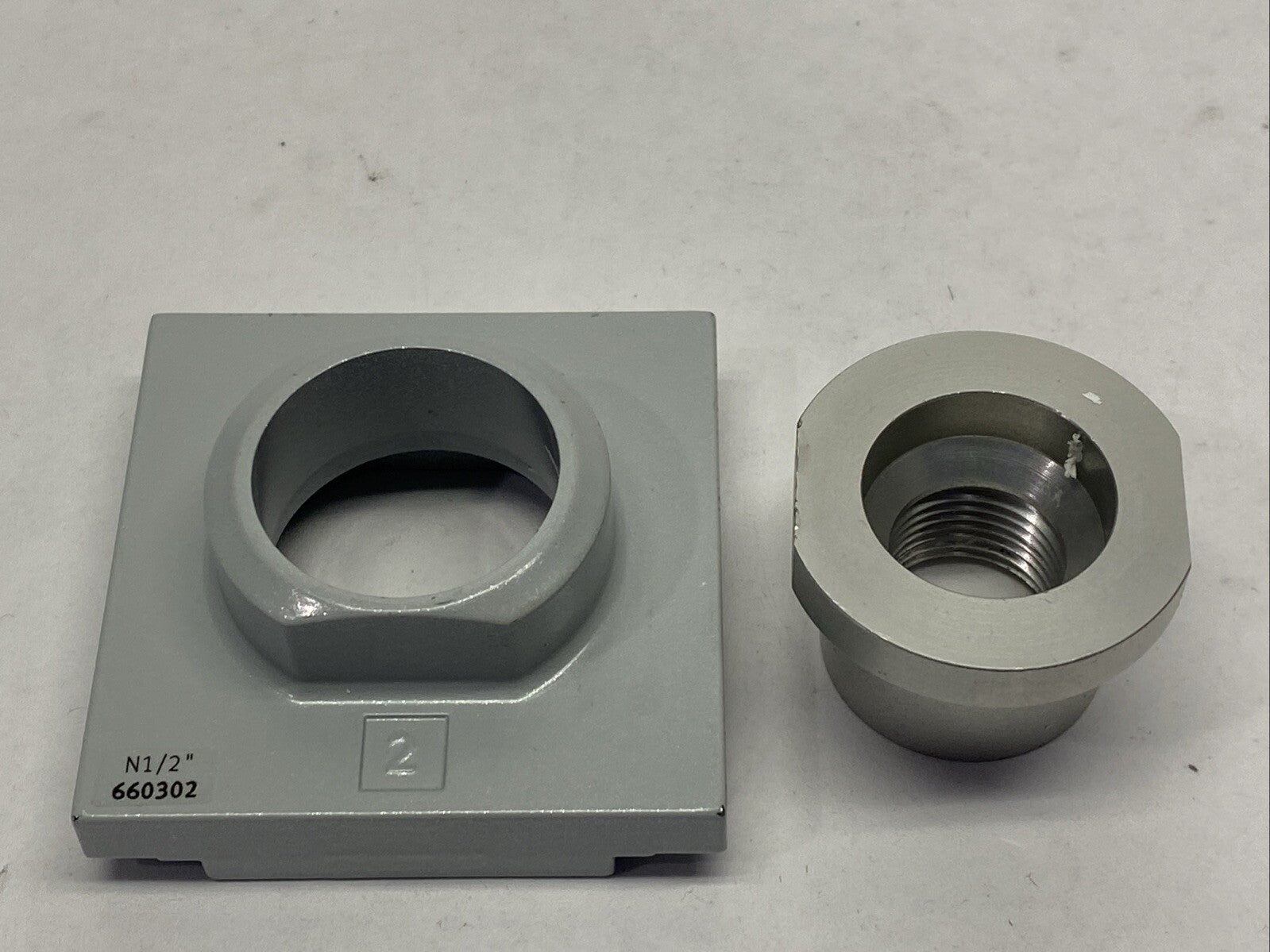 Festo MS6N-AQR-R Threaded Connection Plate 660302 - Maverick Industrial Sales