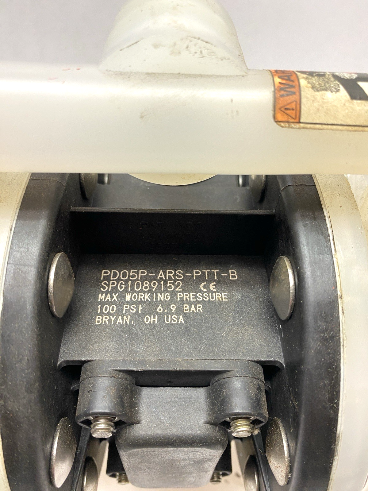 Ingersoll Rand ARO PD05P-ARS-PTT-B Diaphragm Pump SPG1089152 100 PSI MAX - Maverick Industrial Sales