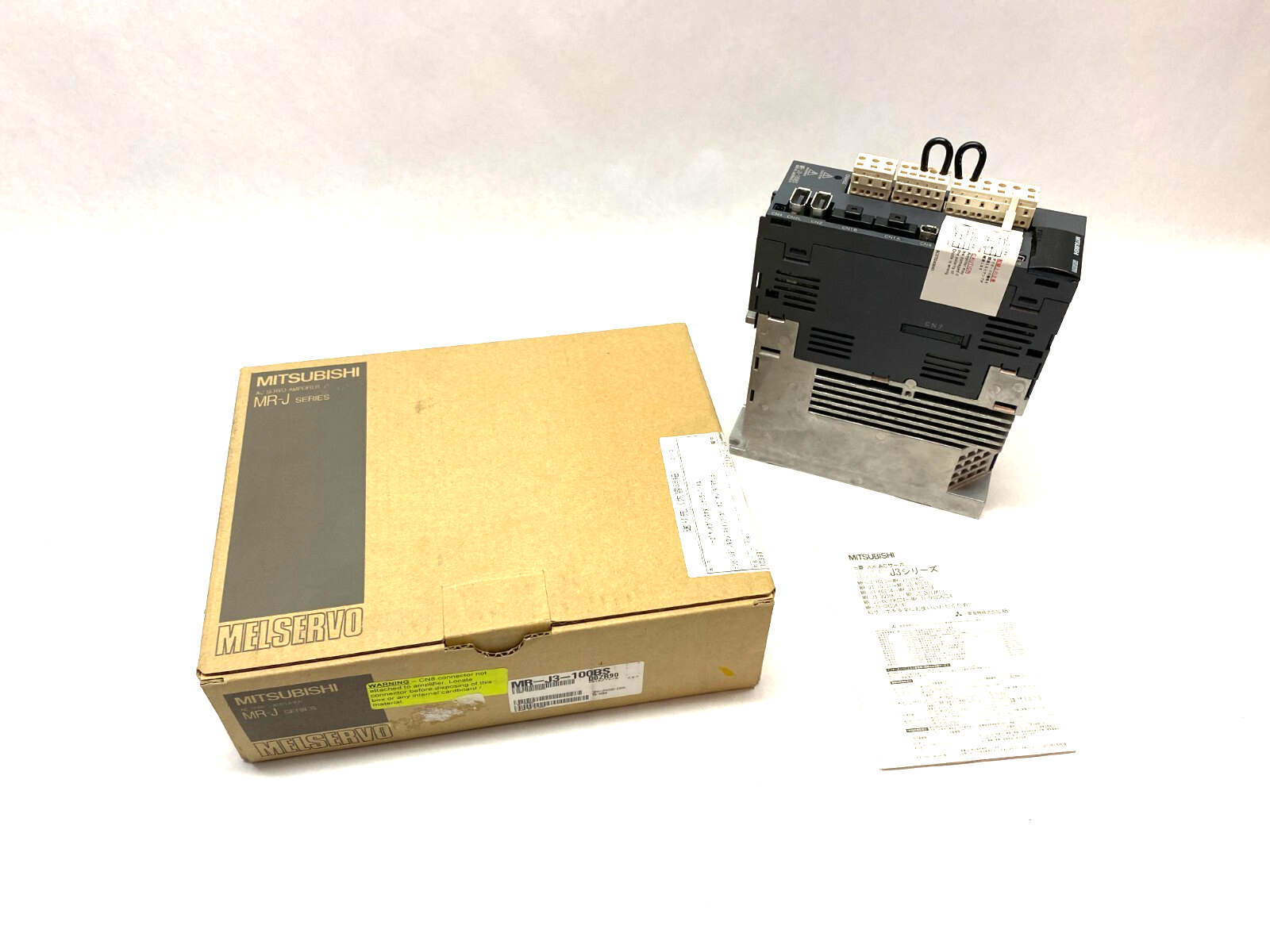 Mitsubishi MR-J3-100BS Melservo AC Servo Drive/Amplifier - Maverick Industrial Sales