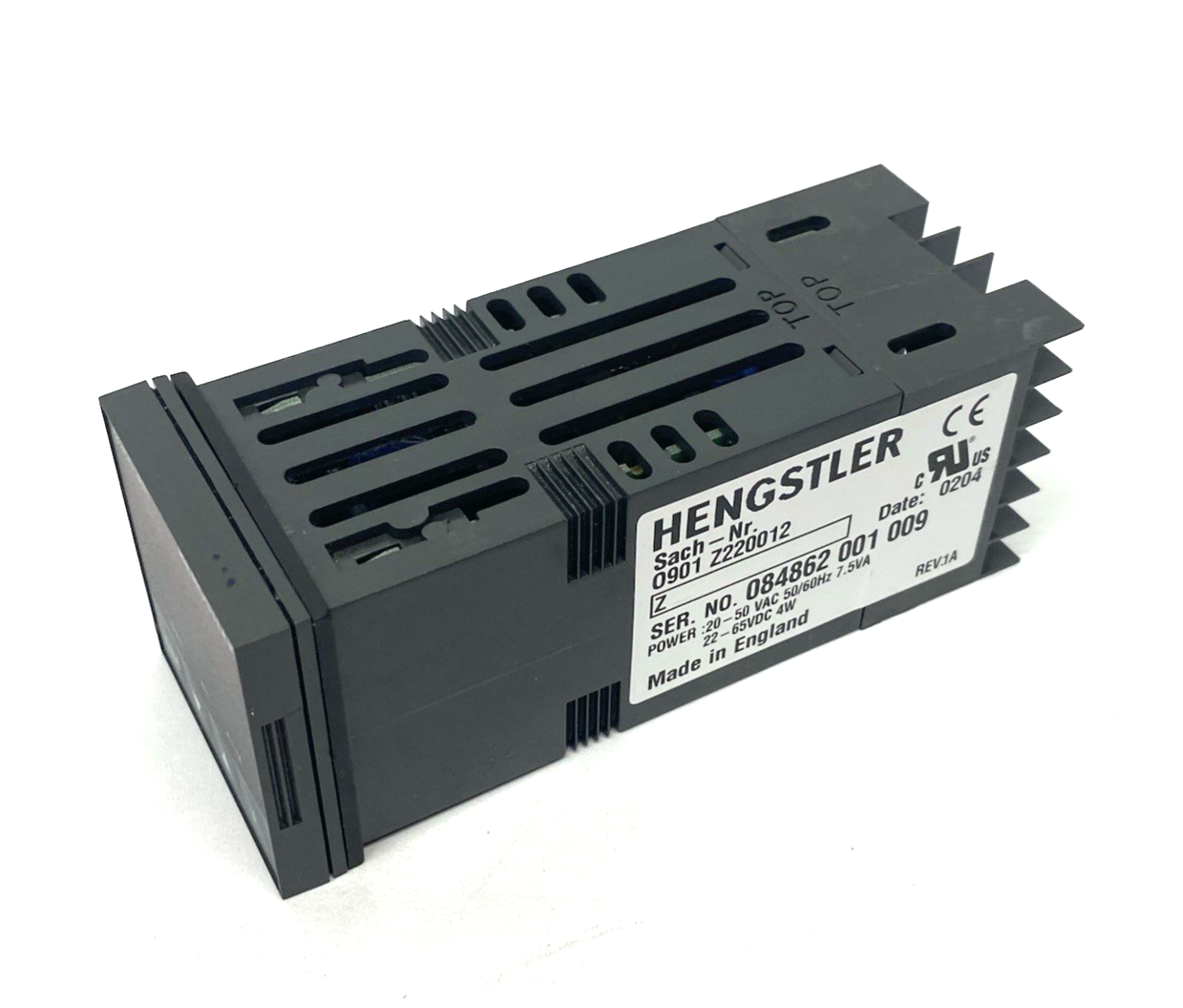 Hengstler 0901 Z220012 grado 901 Digital Temperature Controller NO DIN SHEATH - Maverick Industrial Sales