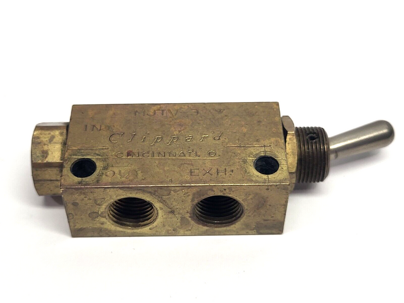 Clippard MJTV-3 Toggle Valve - Maverick Industrial Sales