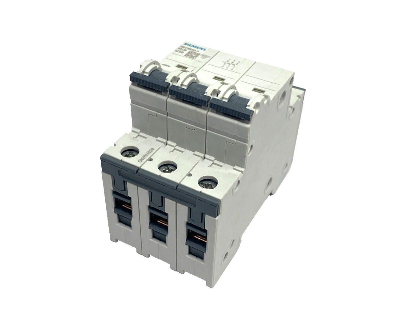 Siemens 5SY6310-7 C10 Miniature Circuit Breaker 3-Pole 400V 6kA 10A - Maverick Industrial Sales