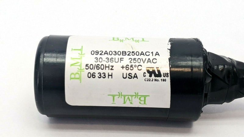 BMI 092A030B250AC1A Motor Start Capacitor 30-36uF 250VAC - Maverick Industrial Sales