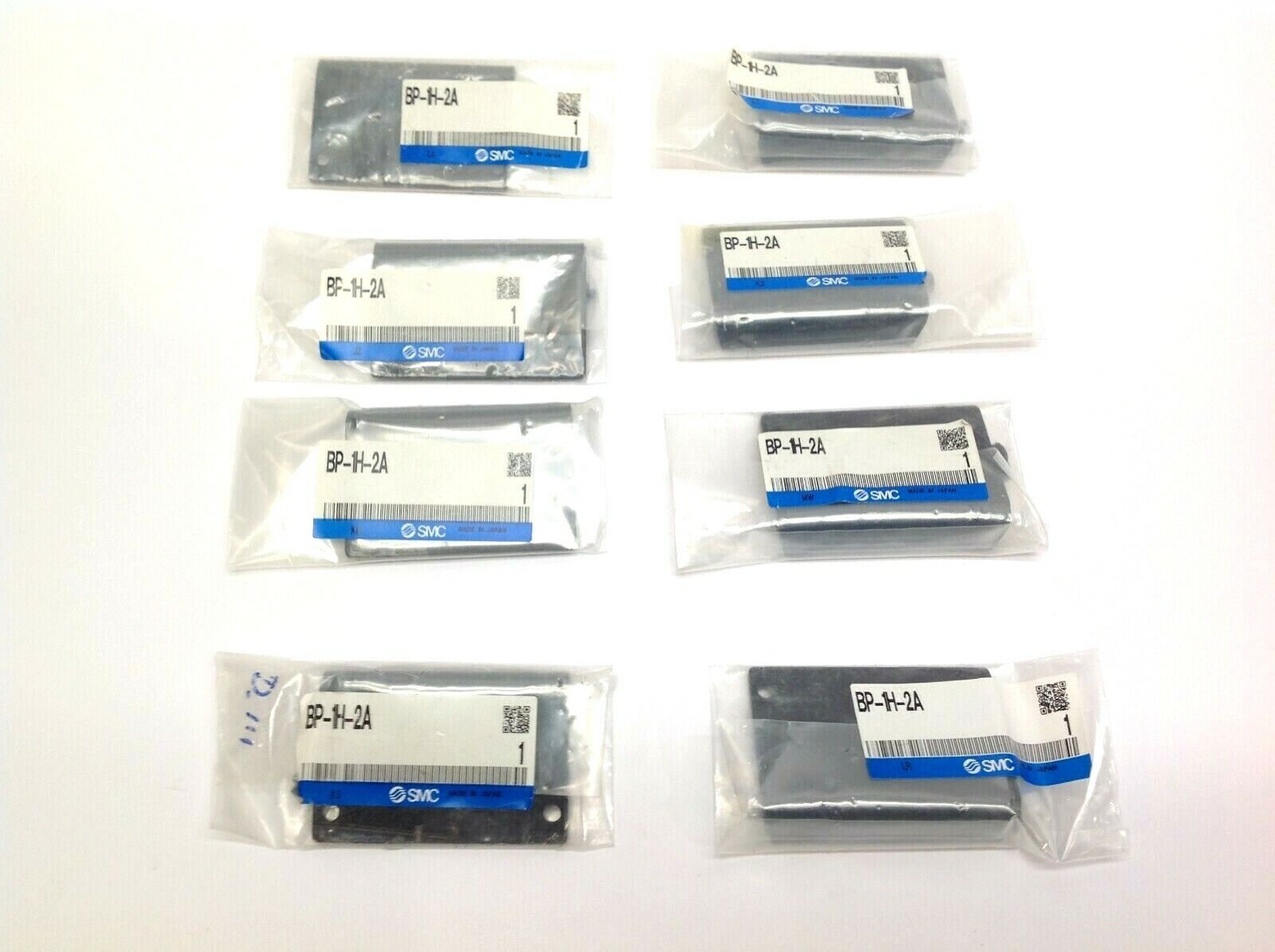 SMC BP-1H-2A Mounting Brackets Lot of 8 - Maverick Industrial Sales