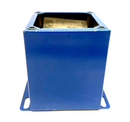 Saginaw SCE SCE-1PBXI Single Pushbutton Enclosure, 4"x4"x4.75" Blue, NO LID - Maverick Industrial Sales