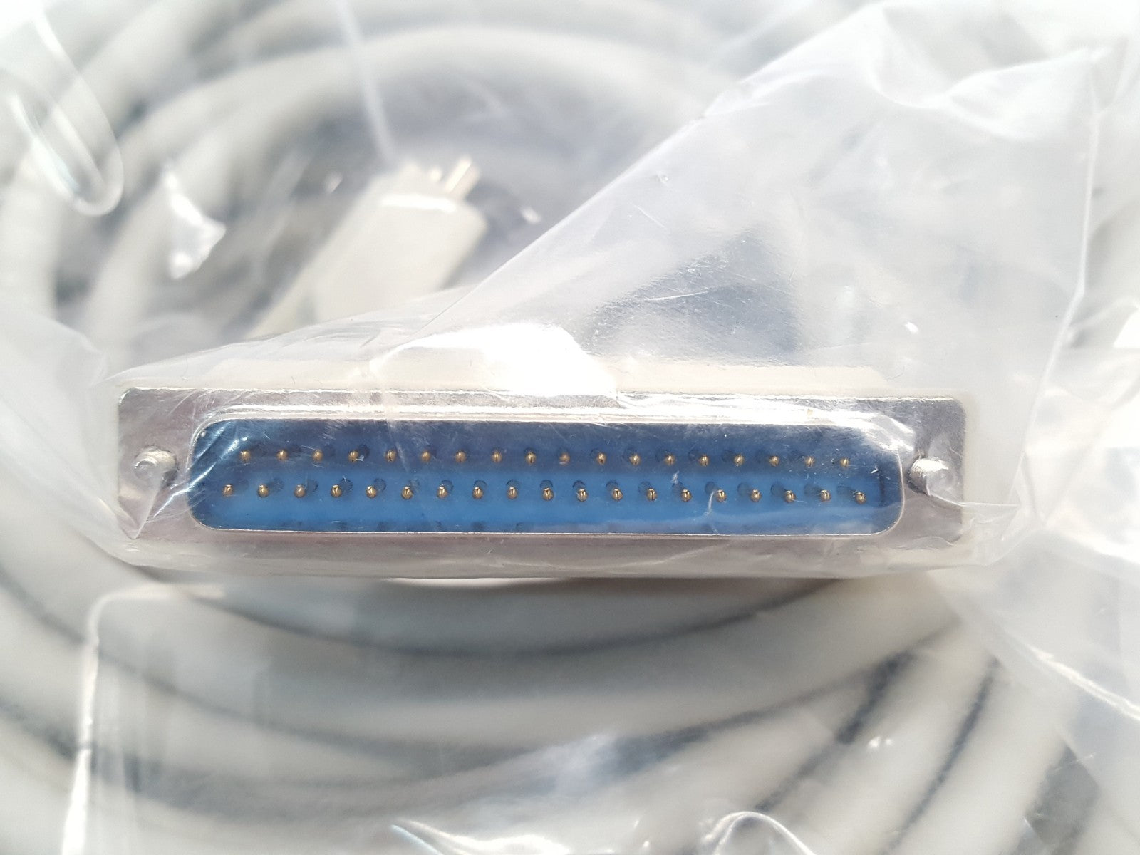 L-COM CSMN37MF-50 Deluxe Molded D-Sub Cable 50' Grey - Maverick Industrial Sales