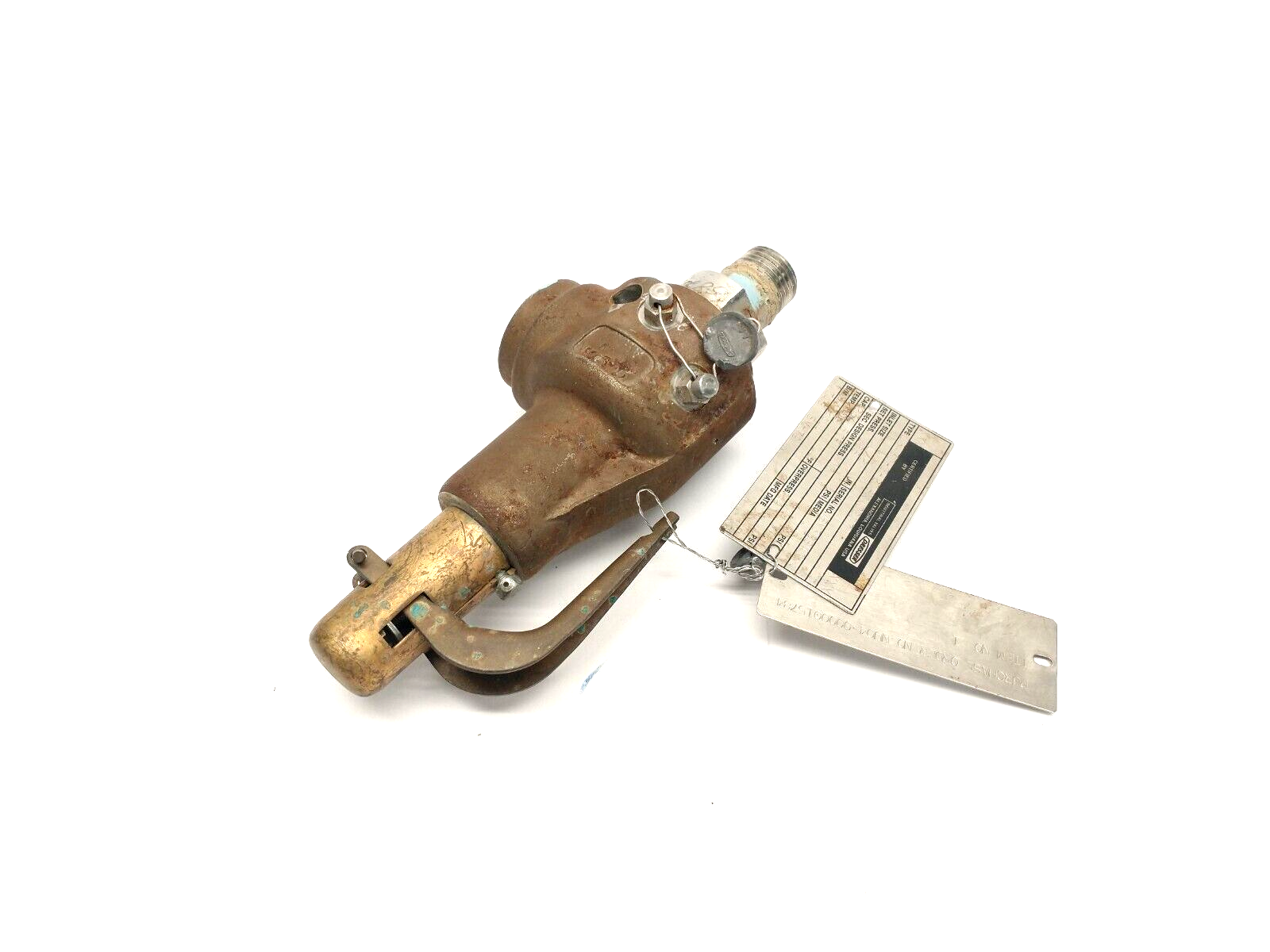 Dresser 1543D-3-21-XNC207 1/2" x 1/4" Safety Relief Valve 254 SCFM - Maverick Industrial Sales