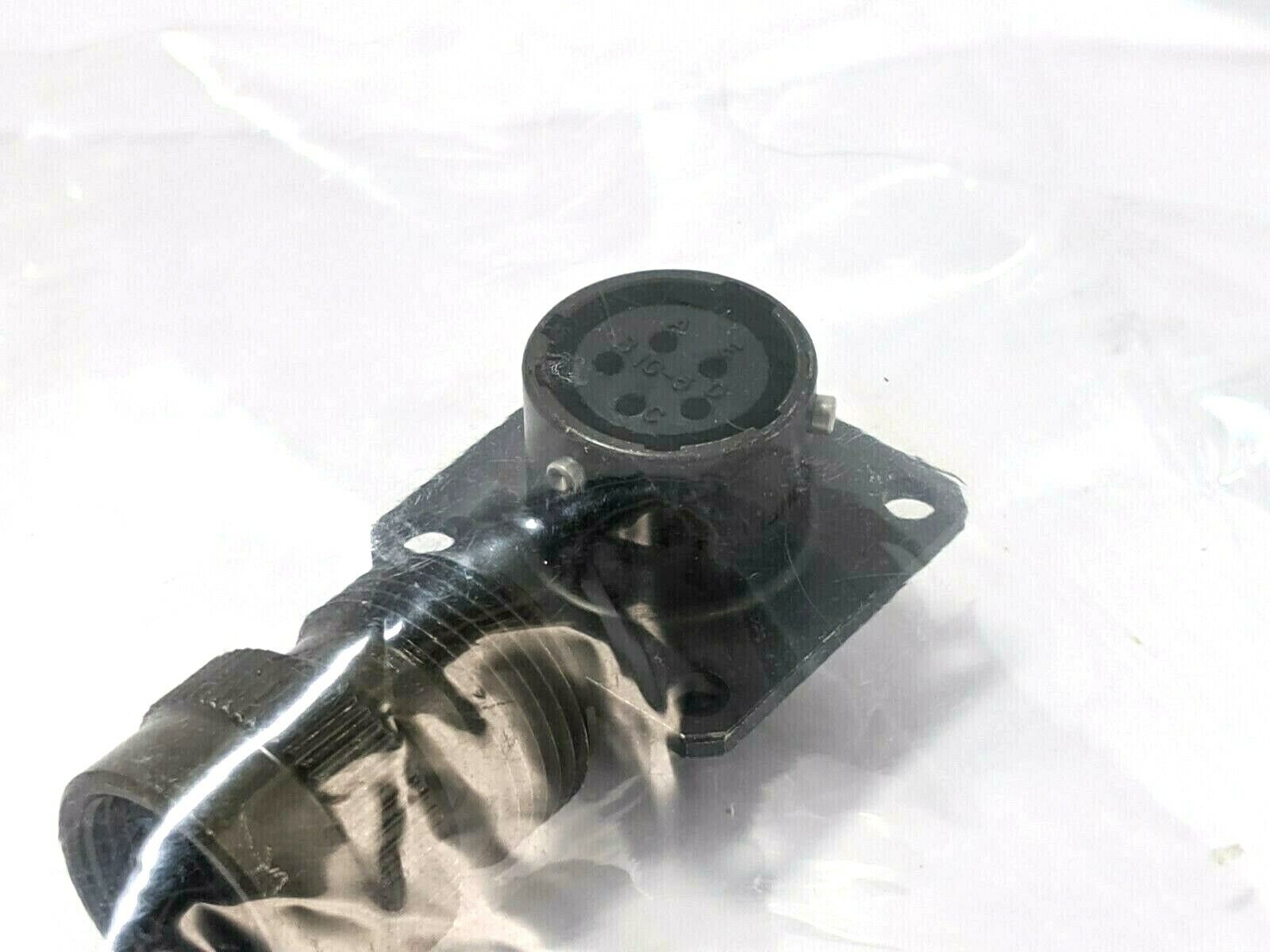 Amphenol PT00A-10-5S Circular MIL Spec Connector 5P Sz 10 Wall Mount Receptacle - Maverick Industrial Sales