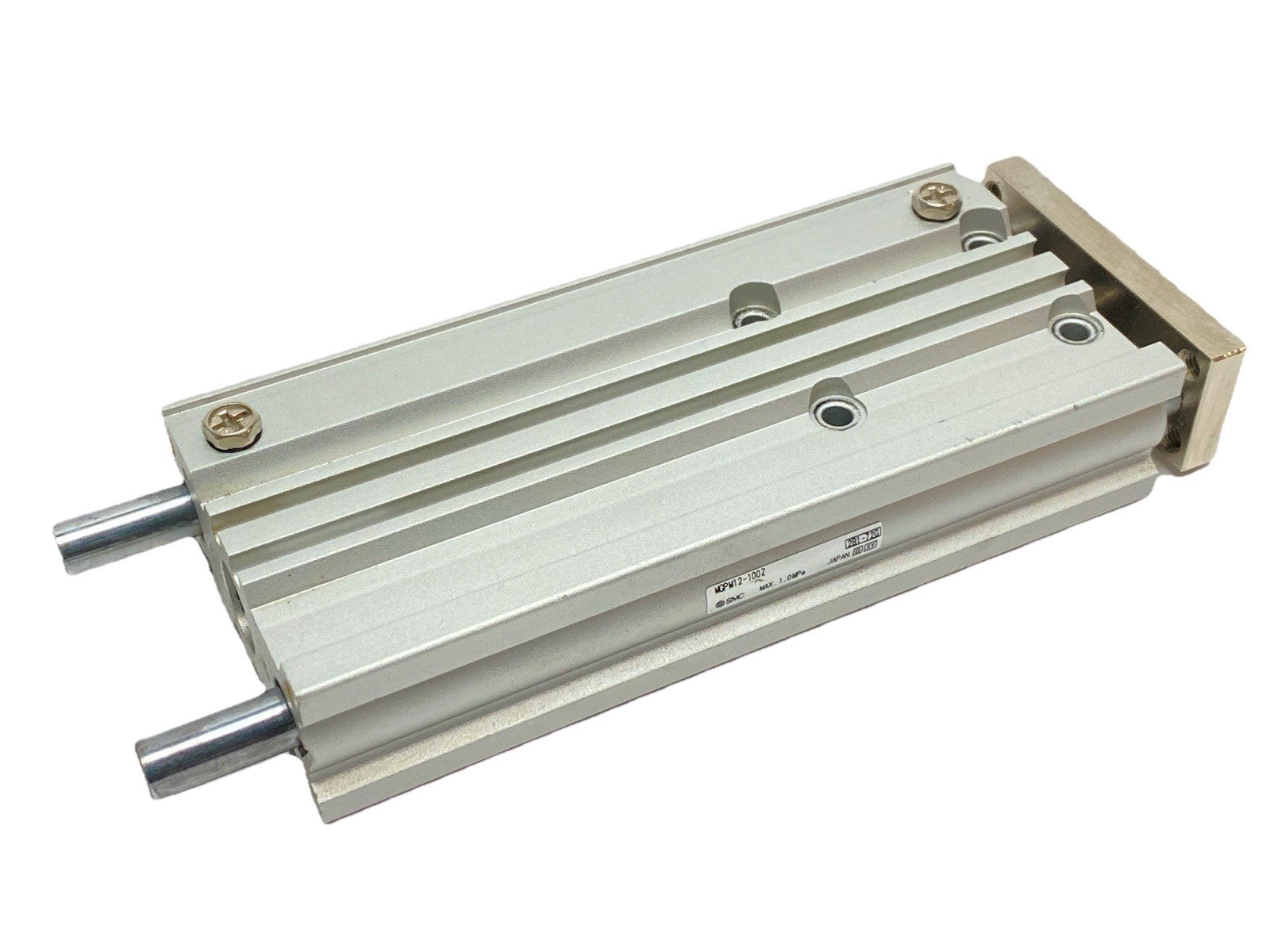 MGPM12-100Z | SMC Compact Guide Cylinder 12mm Bore 100mm Stroke - Used - Maverick Industrial Sales