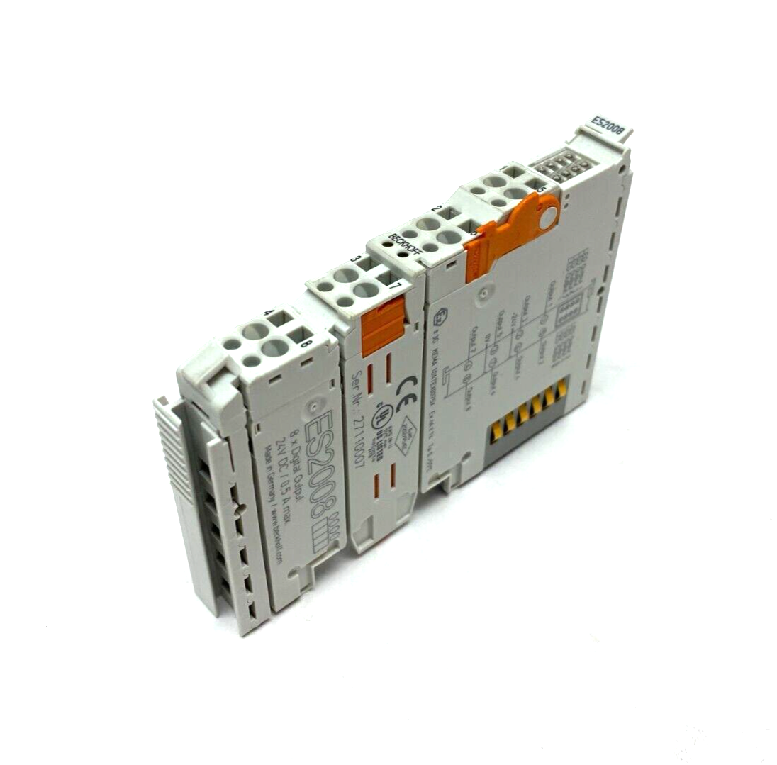 ES2008 | Beckhoff EtherCAT Terminal 8 Digital Output - Used - Maverick Industrial Sales