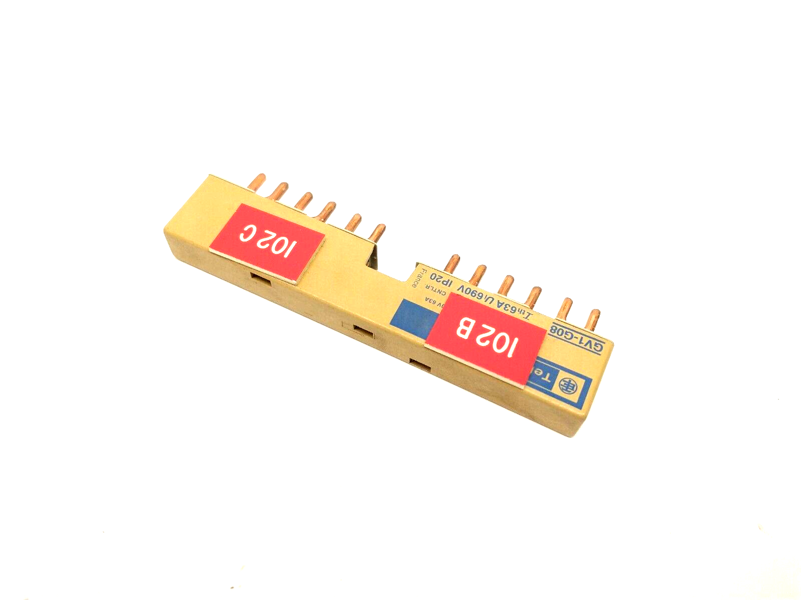 Telemecanique GV1-G08 Busbar 63A LOT OF 2 - Maverick Industrial Sales