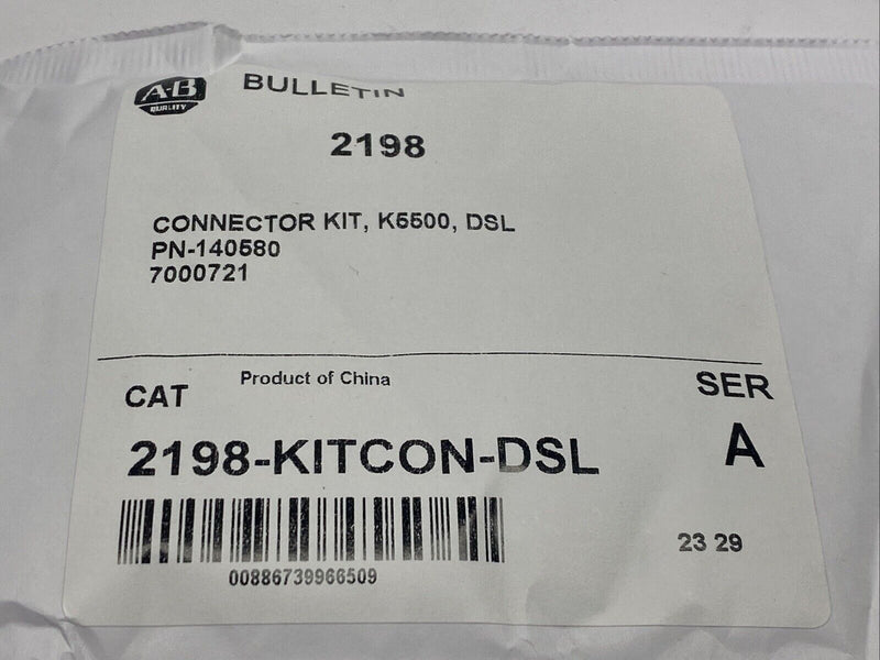 Allen Bradley 2198-KITCON-DSL Ser A Connector Kit K5500 DSL 140580 - Maverick Industrial Sales