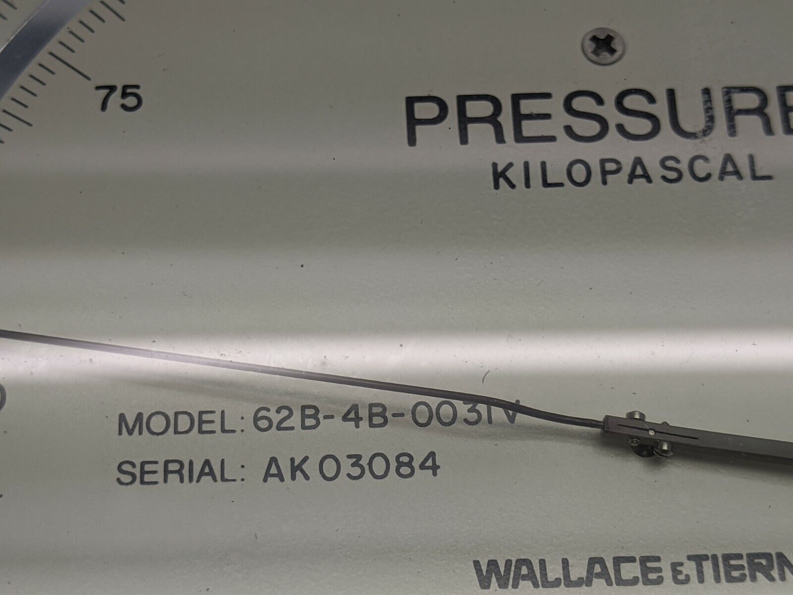 Pennwalt Wallace & Tiernan 62B-4B-003IV Kilopascal Gauge 0-105 - Maverick Industrial Sales