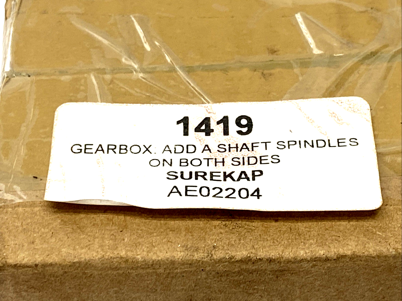 SureKap AE02204 Add-A-Shaft Gearbox, LEFT, 1419 - Maverick Industrial Sales