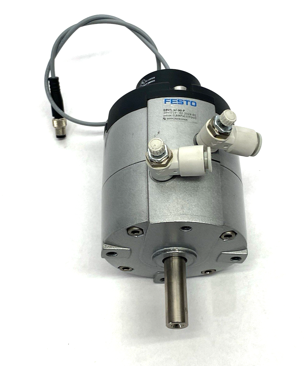 Festo DRVS-32-90-P Dbl-Acting Rotary Actuator, 1845719 w/ R-R-FTO-KC-2018-1029 - Maverick Industrial Sales